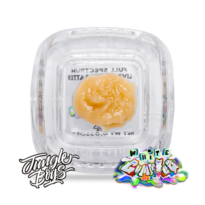 Jungle Boys White Gummiez - 1g Full Spectrum Live Rosin Batter