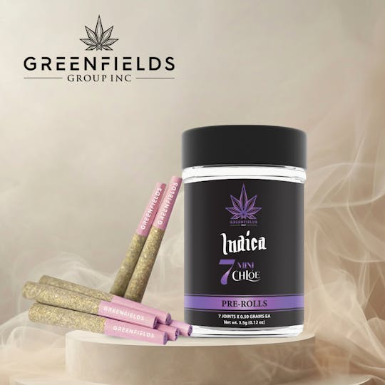 Greenfields Group - Tropical Ice Cream - Mini Pre-Rolls | 7-Pack (3.5g) Indica Premium Flower - 1