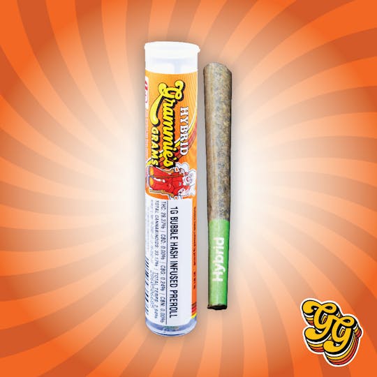 Grammie's Grams - Skurp Pop - Bubble Hash Infused Pre-Roll (1g) - 1
