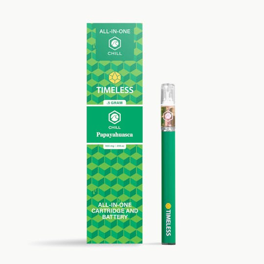 Timeless Vapes - Timeless Papayahuasca 500mg Vape Cartridge All-In-One (Energy) - 1