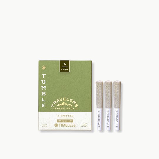 Timeless Vapes - Tumble Papayahuasca Travelers Infused Pre Roll Pack - 1