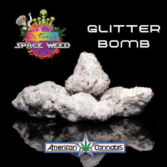 American Cannabis Company - Dr. Funky's Space Weed Glitter Bomb 3.5g (Indica) - 1