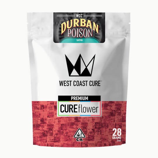 West Coast Cure - Durban Poison - 28G Premium Flower - 1