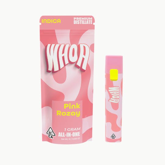 Whoa - Pink Rozay All-In-One 1G Vape - 1