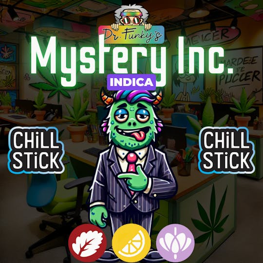 American Cannabis Company - Dr. Funky's Chill Stick Mystery Inc. 0.6g (Indica) - 1
