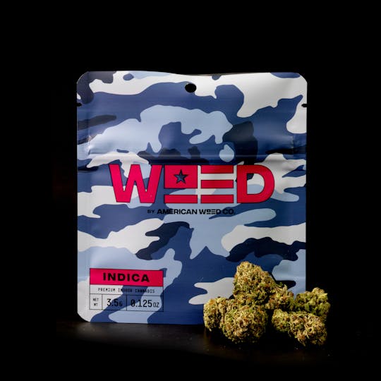 American Weed Co. - WEED Indica - White Berry - Flower (3.5g) CA - 1