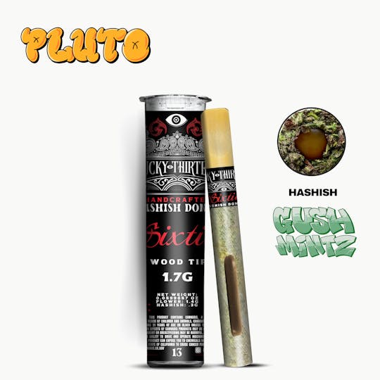 Lucky Thirteen - Lucky Thirteen Sixties - Pluto - Crush Mintz Hashish Donut - 1