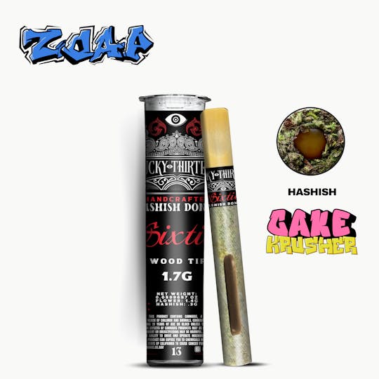 Lucky Thirteen - Lucky Thirteen Sixties - Zoap - Cake Krusher Hashish Donut - 1