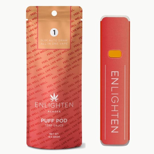 Enlighten - Fairbanks Thunderfuck Terp Sauce Puff Pod - .5g - 1