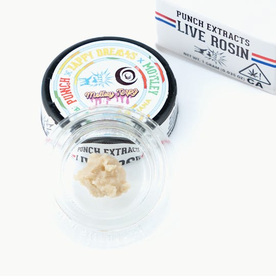 Punch Edibles & Extracts - Trop Cherry Banana Tier 4 Live Rosin Cold Cure Badder (1g) - 1
