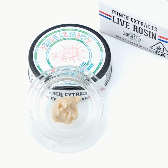 Punch Edibles & Extracts - Sin Mint Sherbert Tier 3 Live Rosin Cold Cure Badder (1g) - 1