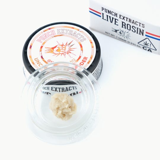 Punch Edibles & Extracts - Uncrustables Tier 3 Live Rosin Cold Cure Badder (1g) - 1