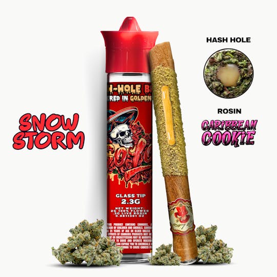 Go Loco - Go Loco - Hash Hole Blunt - Snow Storm - Caribbean Cookie - 1