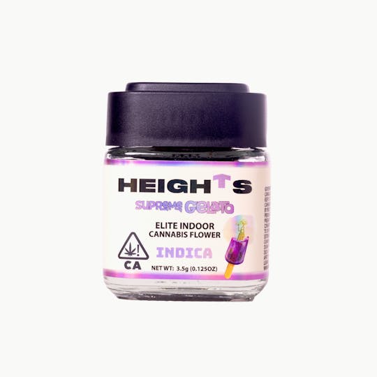 Heights Flower - Supreme Gelato 3.5g Jar - 1
