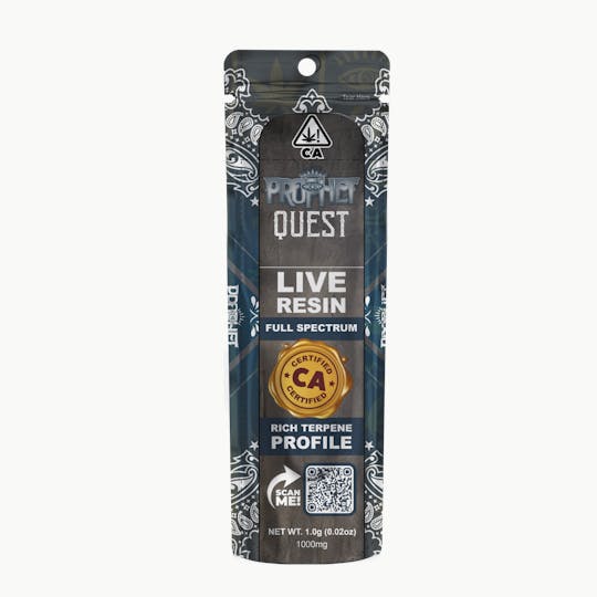 Prophet Brands - Quest Live Resin 1G Vape -- Platinum Pie - 1