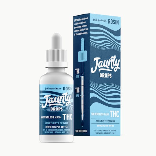 Jaunty - ROSIN Drops | Solventless Hash Oil | Full-Spectrum - 1