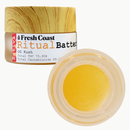 Fresh Coast - 1g Ritual Batter | OG Kush | Terps 89.17%/12.04% | Sativa - 1