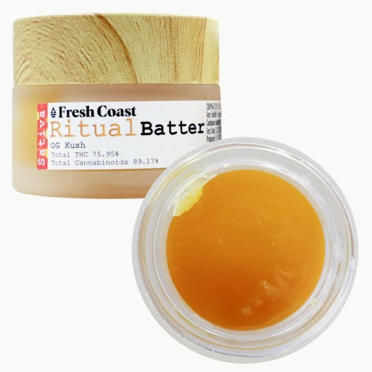 Fresh Coast - 7g Ritual Batter | OG Kush | Terps 89.17%/12.04% | Sativa - 1