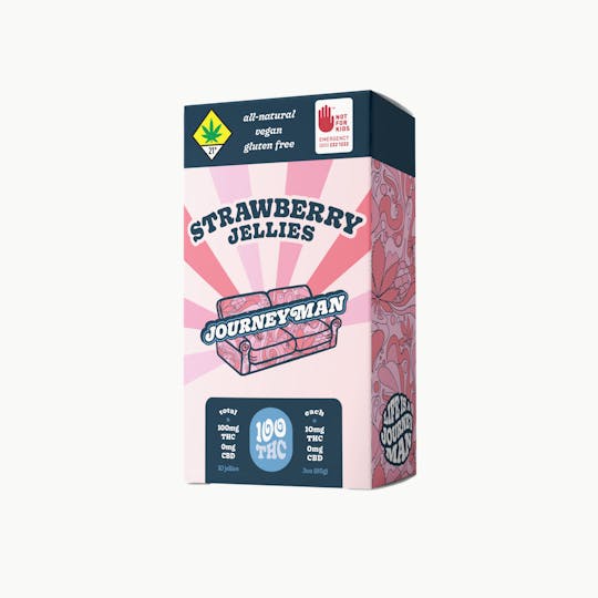 Journeyman - Strawberry Jellies (100mg THC) - 1