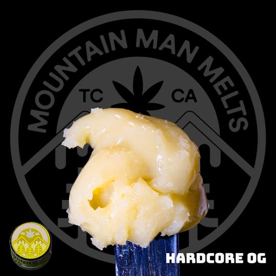 Mountain Man Melts - Hardcore OG - Live Rosin - 1