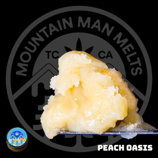 Mountain Man Melts - Peach Oasis - Live Rosin - 1