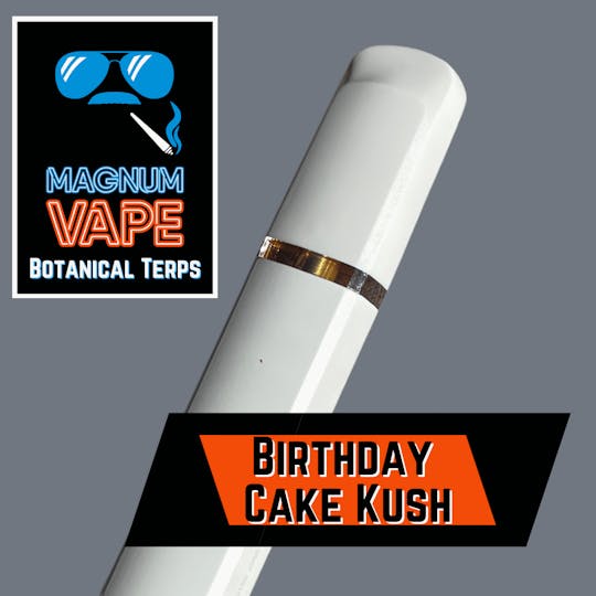 Magnum Weed - Magnum Disposable Pen 1g Distillate - Birthday Cake Kush - 1