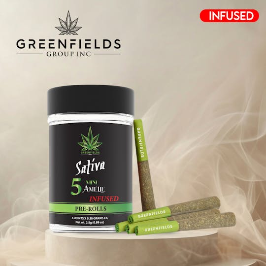 Greenfields Group - Candy Runtz - THCa Diamond Infused Mini Pre-Rolls | 5-Pack (2.5g) Sativa - 1