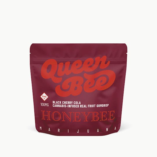 Honeybee - Queen Bee Black Cherry Cola Gumdrop - 1
