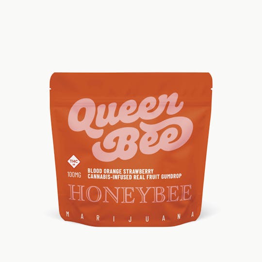 Honeybee - Queen Bee Blood Orange Strawberry Gumdrop - 1