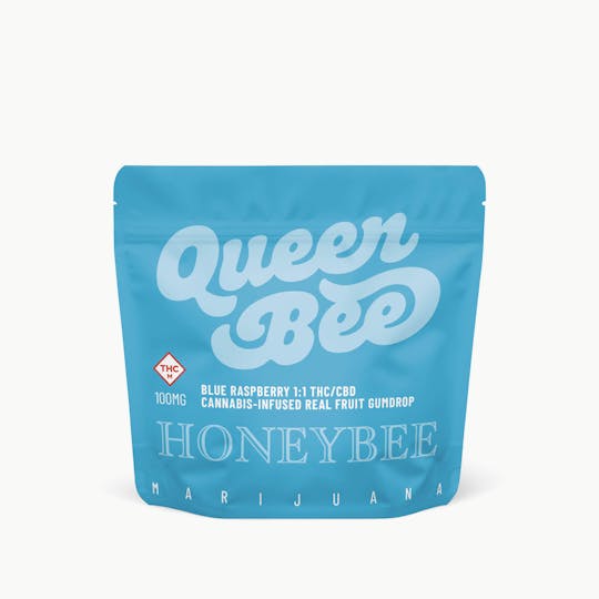 Honeybee - Queen Bee Blue Raspberry 1:1 Gumdrop - 1