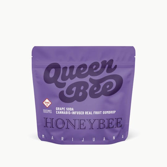 Honeybee - Queen Bee Grape Soda Gumdrop - 1