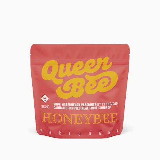 Honeybee - Queen Bee Sour Watermelon Passionfruit 1:1 Gumdrop - 1