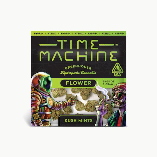 Time Machine - Kush Mints Hybrid (1g) - 1
