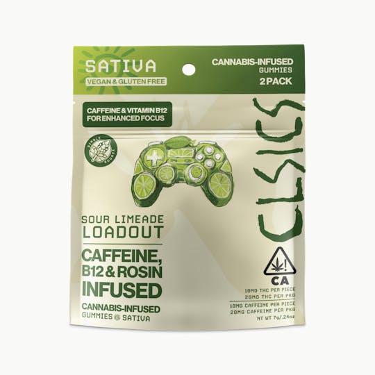 CLSICS Rosin & Rosin Infused Pre Rolls - Sour Limeade Loadout - 2Pk GUMMIES LIVE ROSIN INFUSED - 1