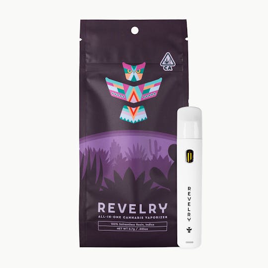 Revelry Herb Co - Lemon Cherry Zwirl - Indica - All In One Vape (0.7g) - 1