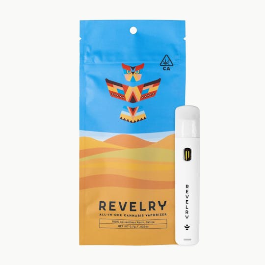 Revelry Herb Co - Lost Coast Haze - Sativa - All In One Vape (0.7g) - 1