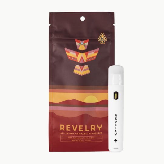 Revelry Herb Co - Mai Tai OG - Indica - All In One Vape (0.7g) - 1