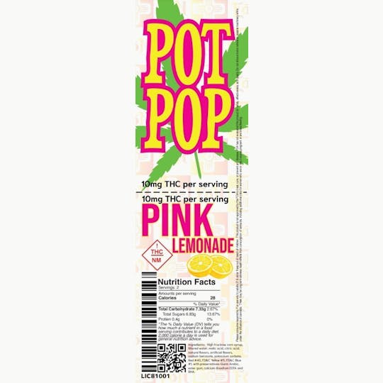 Eon Extracts - EoN - 20mg Pink Lemonade Pot Pop - 1