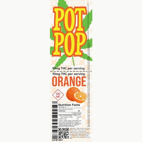 Eon Extracts - EoN - 20mg Orange Pot Pop - 1