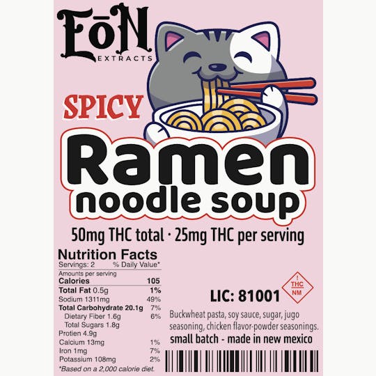 Eon Extracts - EoN - 50mg Spicy Ramen Noodles - 1