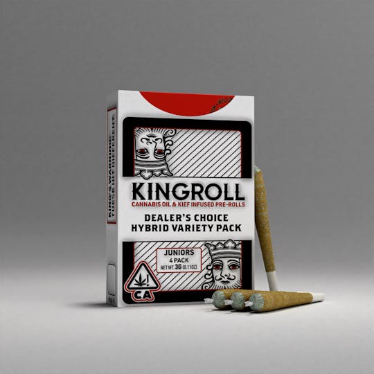 Kingroll - Kingroll Dealers Choice 3g 4-Pack - Hybrid Mixed Pack #6 - 1