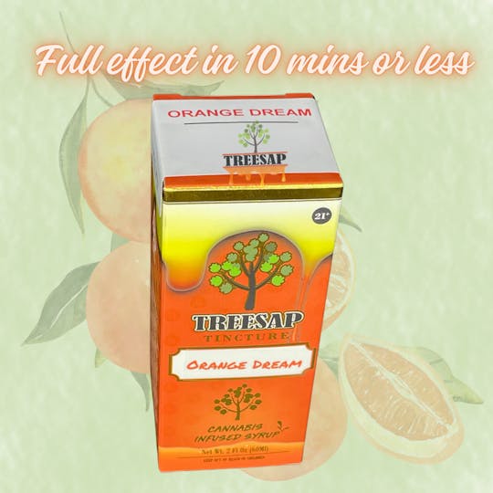 Treesap - CA - Treesap Orange Dream Syrup 2oz- 1000mg - 1