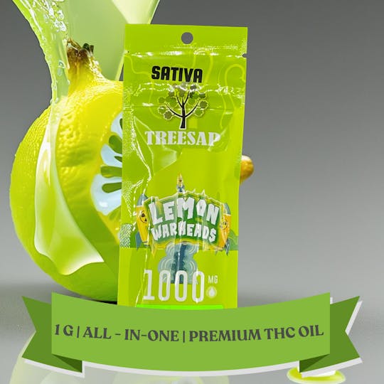 Treesap - CA - Treesap 1g AIO Disposables- Lemon Warheads - 1
