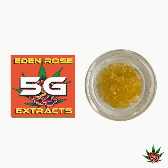 Eden Rose Processing - Eden Rose Extracts Cured Resin 5g - Gator Breath (Indica) - 1
