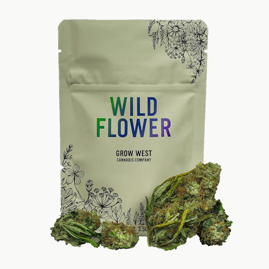 Grow West Cannabis Company - Angus | Wildflower | Sun-Grown Untrimmed Flower - 1