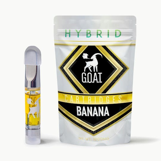 Kush Gardens - GOAT Cartridge 1g - Banana - 1