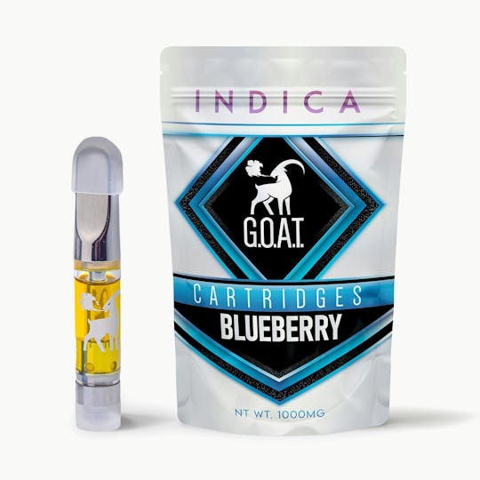 Kush Gardens - GOAT Cartridge 1g - Blueberry - 1