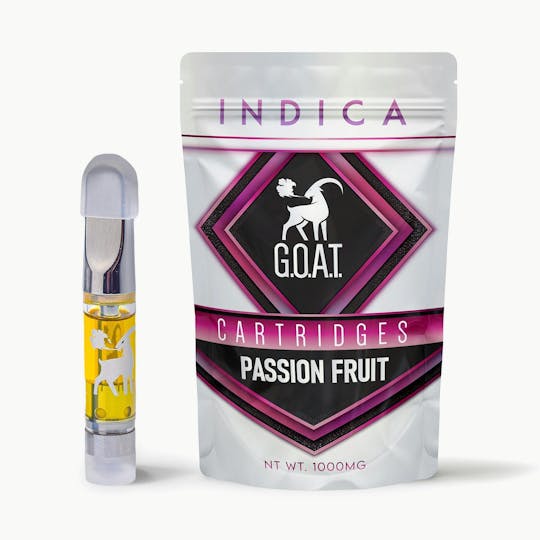 Kush Gardens - GOAT Cartridge 1g - Passion Fruit - 1