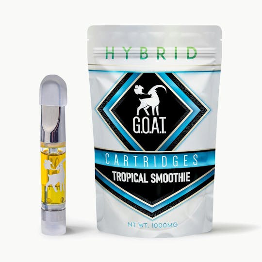 Kush Gardens - GOAT Cartridge 1g - Tropical Smoothie - 1