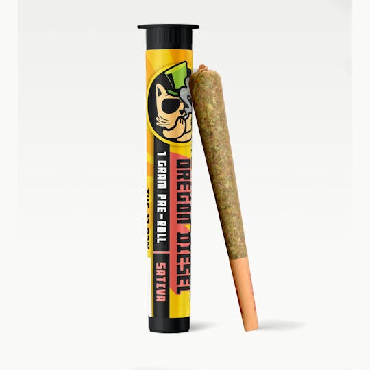 Kush Gardens - El Gato 1g Preroll - Oregon Diesel - 1